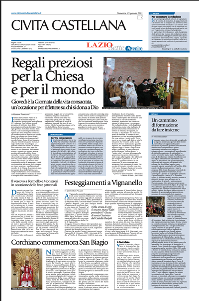 Avvenire - pagina diocesana del 29/01/2023